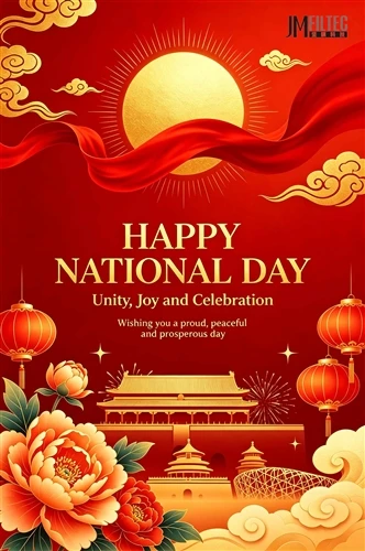 Jianmo Technology wünscht allen einen schönen Nationalfeiertag!